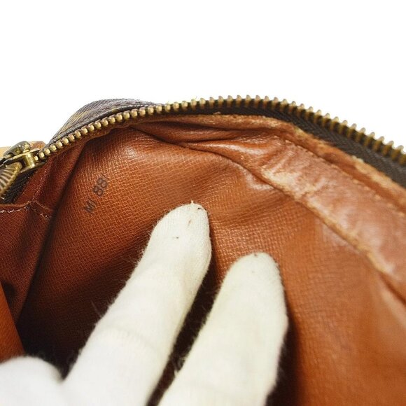 806322AM (V5) Louis Vuitton Crossbody Bag Jeune Fille GM Brown Monogram - Picture 10 of 12